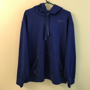 Nike dark blue hoodie